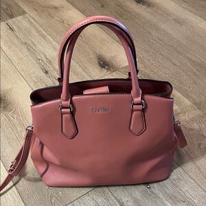 Nine West ~ Pink Satchel/Crossbody handbag in great condition